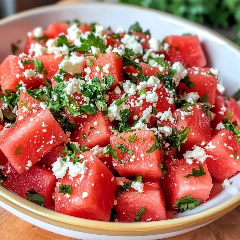 Mexican Watermelon Salad