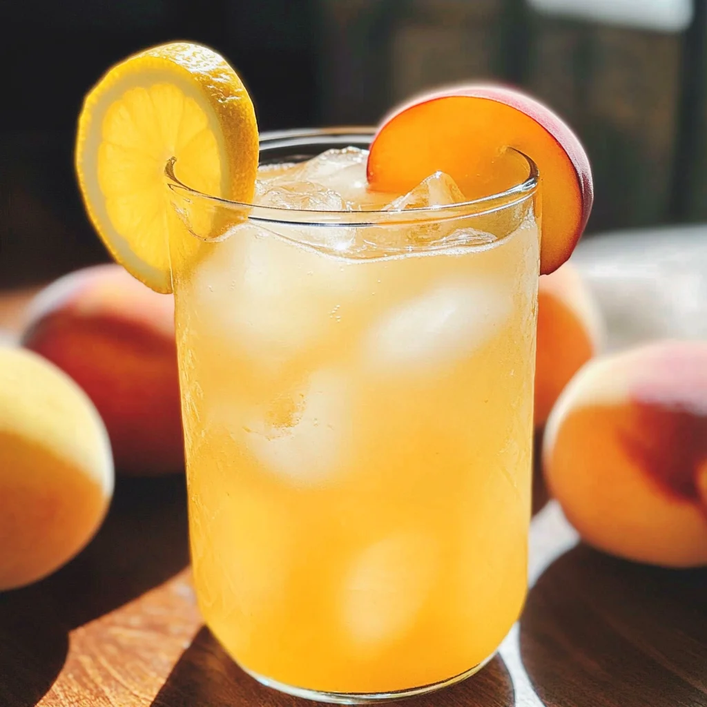 Peach Lemonade Recipe