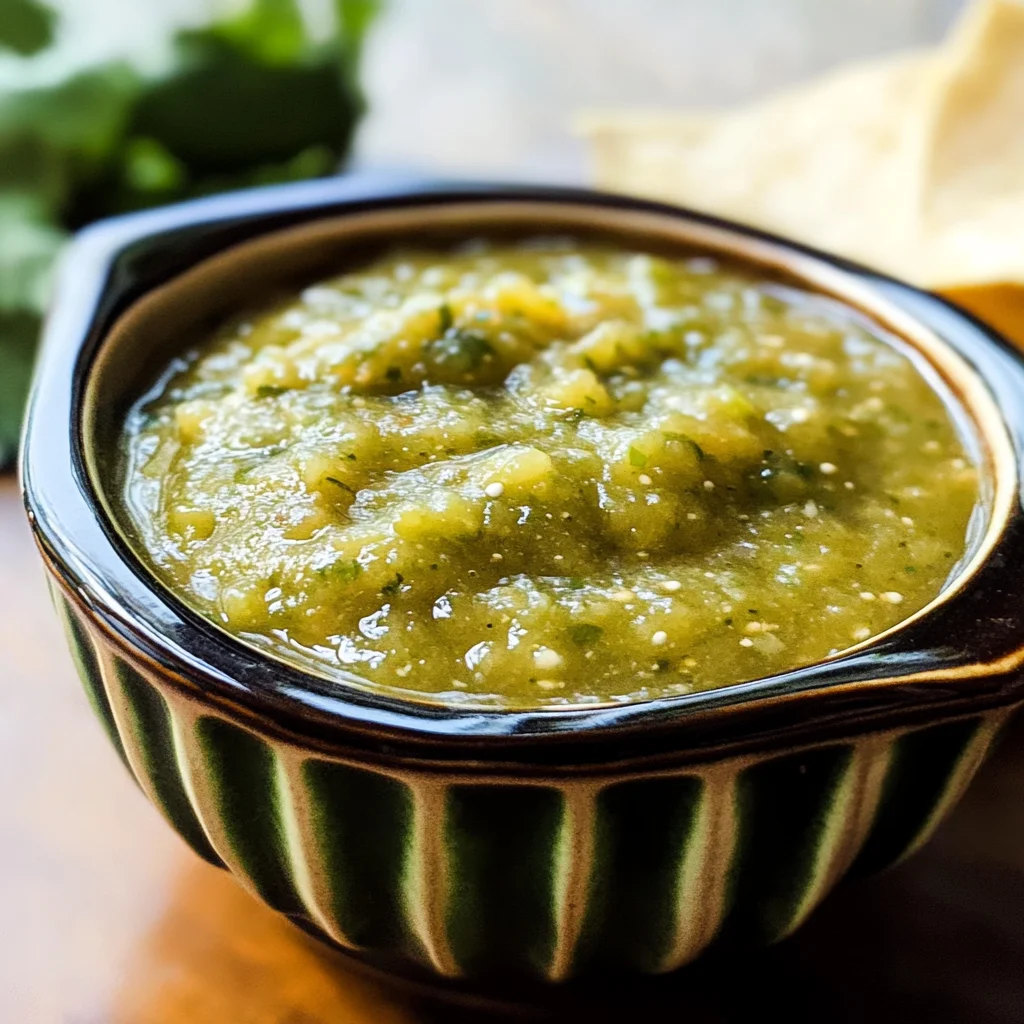 Salsa Verde Recipe