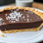 Salted Bourbon Chocolate Pie
