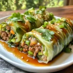 Savory Sesame Ginger Keto Cabbage Rolls for a Fresh Twist