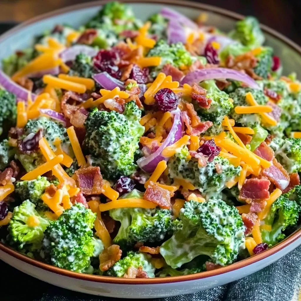 The Best Broccoli Salad : Crunchy Family Favorite