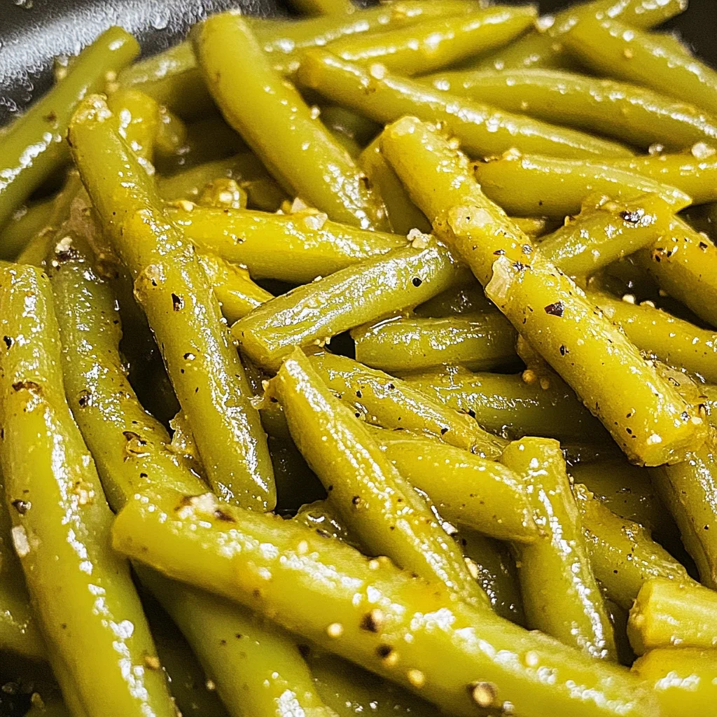 The Best Seasoned Canned Green Beans Recipe