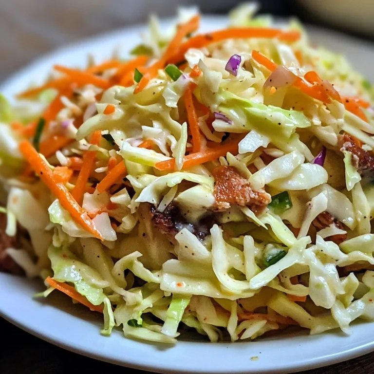 The Best Vinegar Based Coleslaw