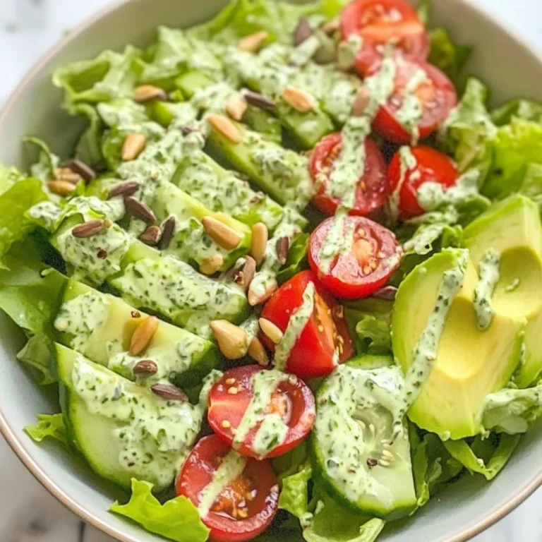 The Most Bomb Green Goddess Salad Recipe