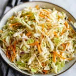 Vinegar Coleslaw Recipe (No Mayo Coleslaw)