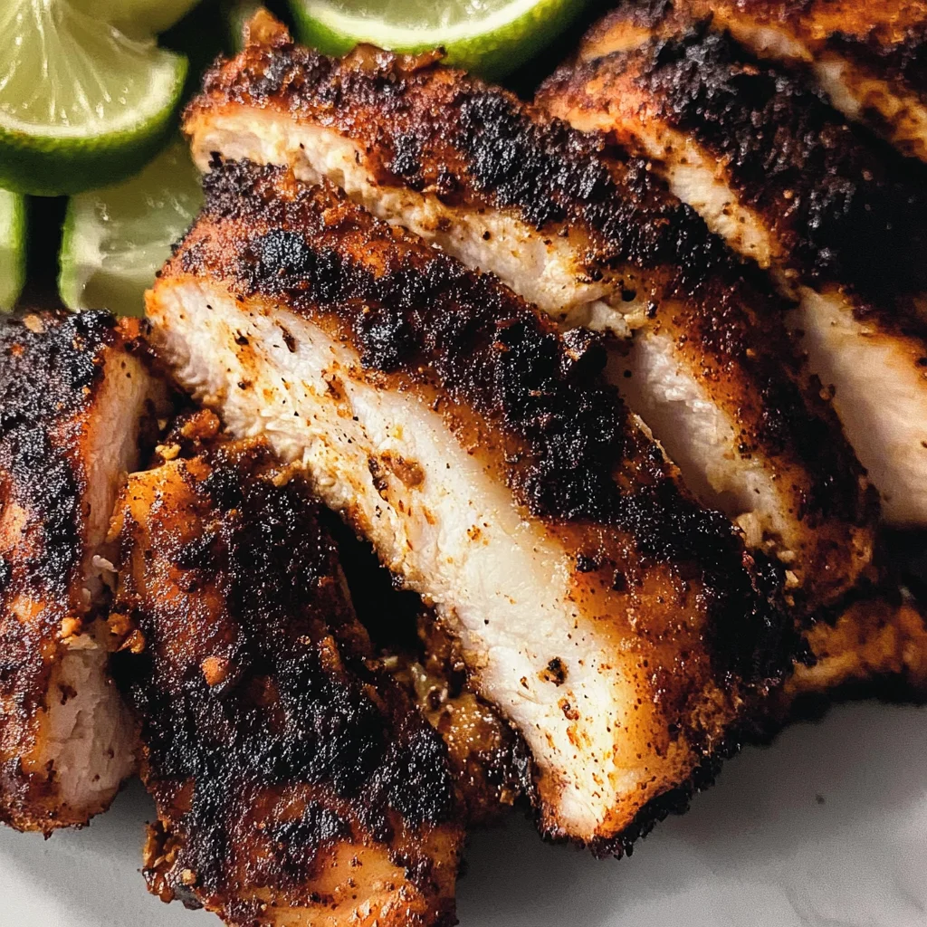 Blackened Chicken Recipe (Stovetop, Grill, or Air Fryer)