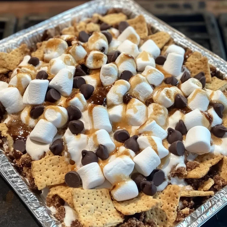 Campfire S’mores Nachos