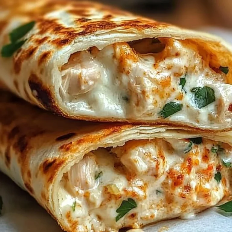 Cheesy Garlic Chicken Wraps: An Incredible Ultimate Recipe
