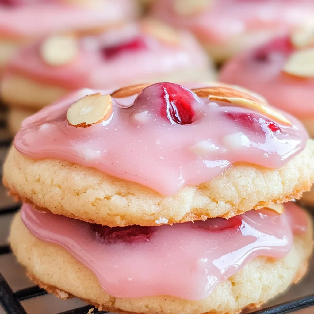 Cherry Almond Amish Sugar Cookies