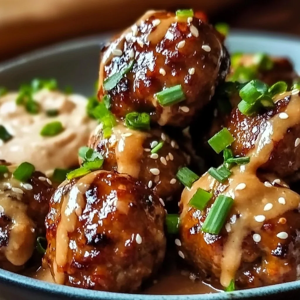 Korean BBQ Meatballs with Spicy Mayo Dip: A Flavor-Packed Beginner-Friendly Recipe