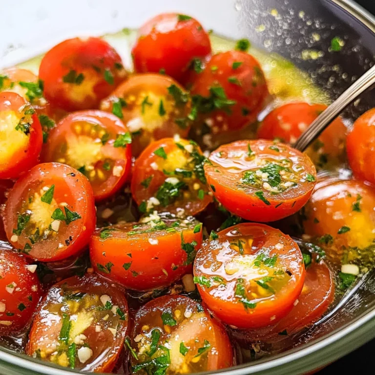 Marinated Cherry Tomatoes Recipe