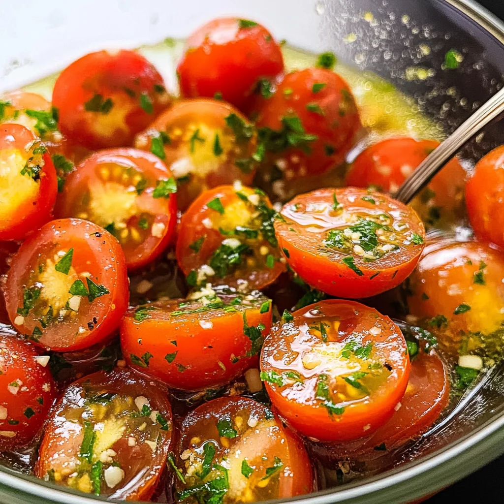Marinated Cherry Tomatoes Recipe