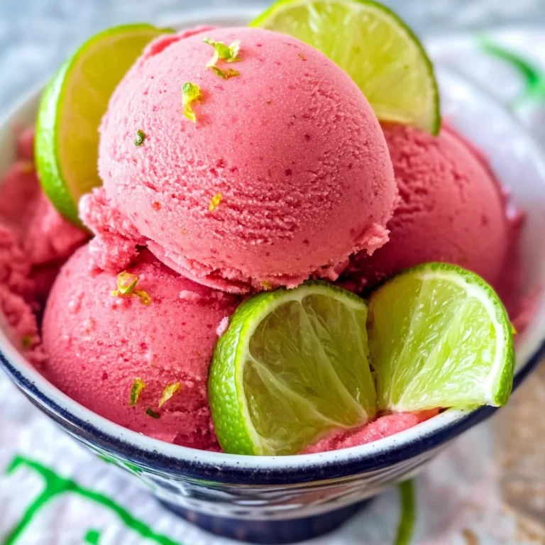 Ninja Creami Cherry Limeade Sorbet