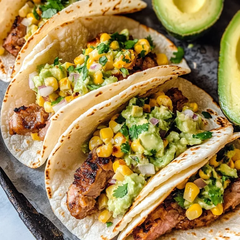 Pork Tenderloin Tacos