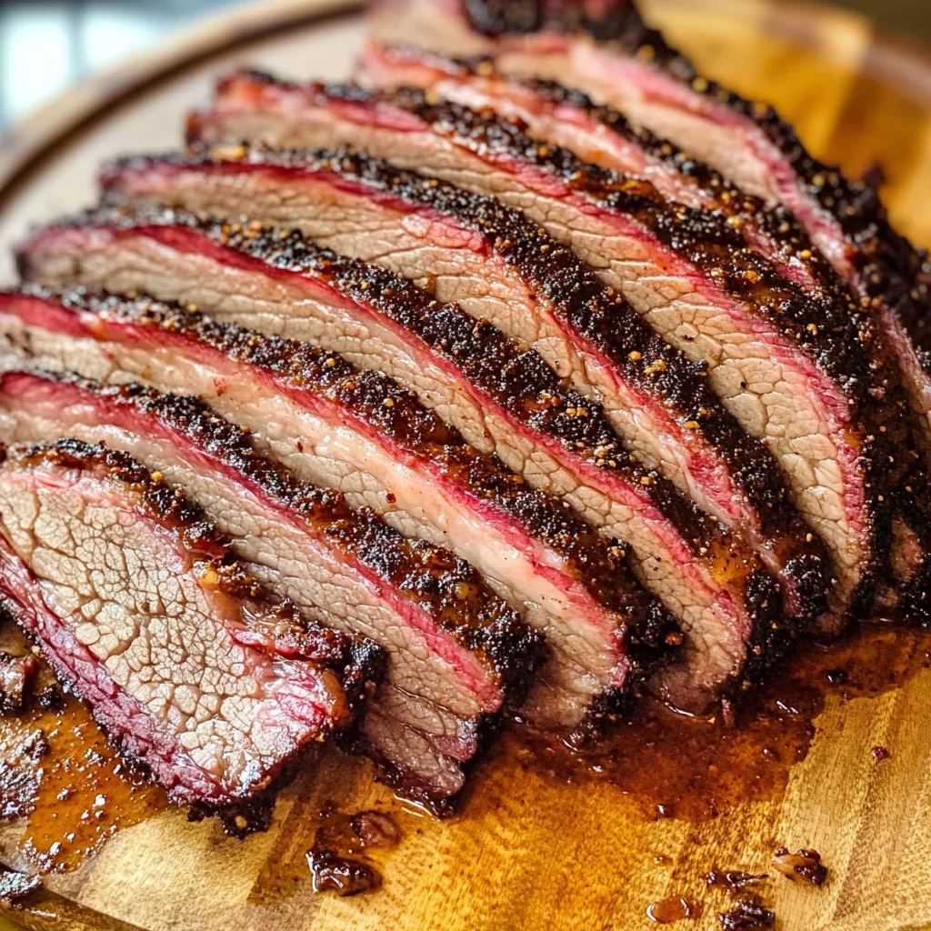 Smoked Pellet Grill Brisket - Texas Style