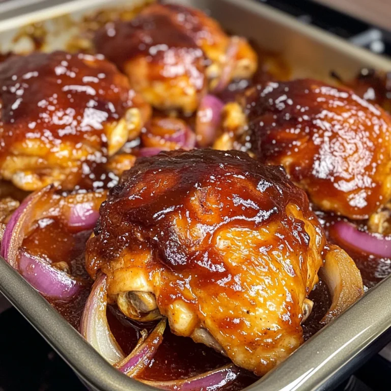 Sticky BBQ Chicken Bake